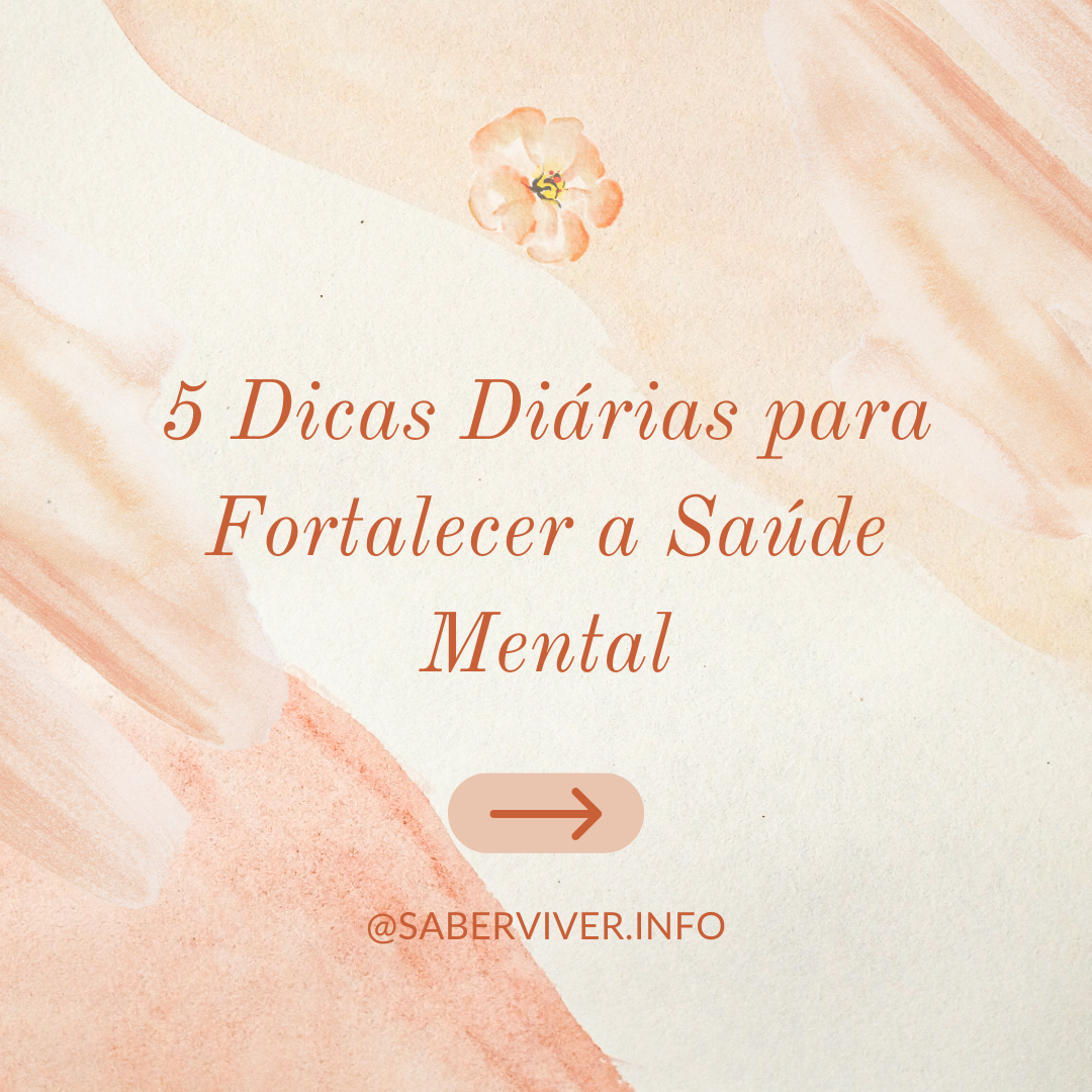 Dicas para melhorar sua saúde mental